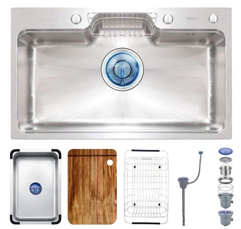 Chậu rửa bát GENTO 1 hố  GT04- 8048