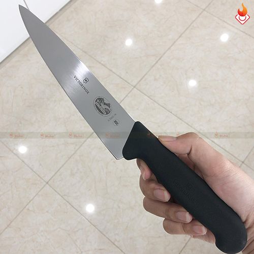 Dao làm bếp Fibrox 19 cm cán nhựa Victorinox (Thụy Sỹ)