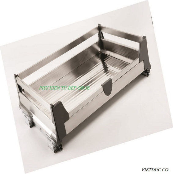Kệ đựng xoong nồi Grob GH Inox hộp âm tủ