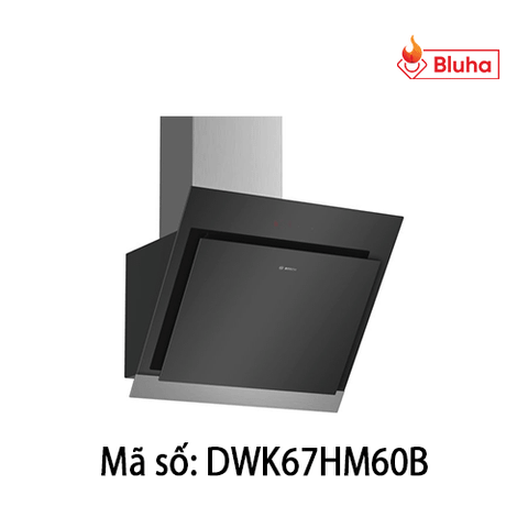 Máy hút mùi Bosch nghiêng gắn tường 60cm HMH.DWK67HM60B