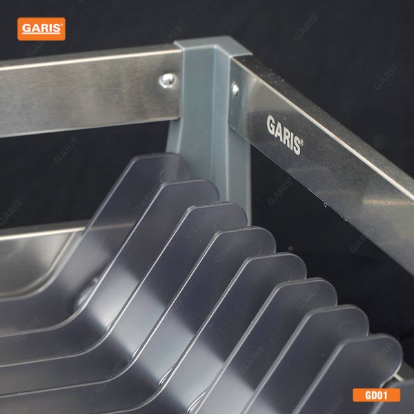 Giá bát đĩa Garis GD01 Inox tấm