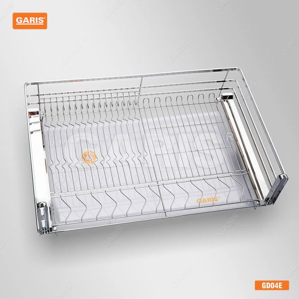 Giá bát đĩa đa năng Garis GD02E Inox 304 mờ cánh kéo