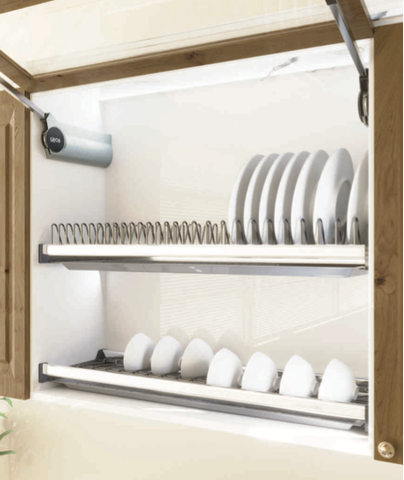 Giá bát cố định  EUPLUS khung nhôm inox 304