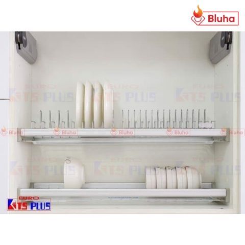 Giá bát cố định Kit Plus 2 tầng Inox 201