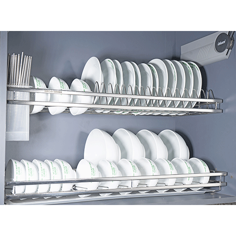 Giá bát cố định Grob GD304 nan dẹt inox 304