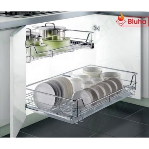 Giá bát đĩa đa năng Cariny inox sợi tròn 304