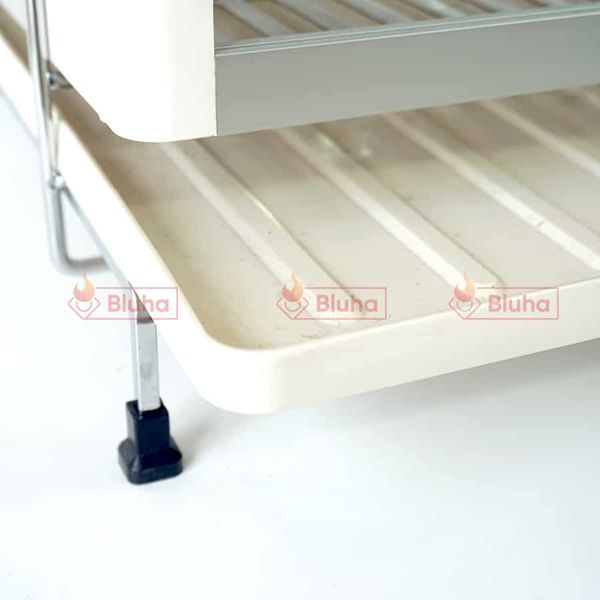 Kệ đựng bát đĩa để bàn Grob UP-50A Inox - nhựa