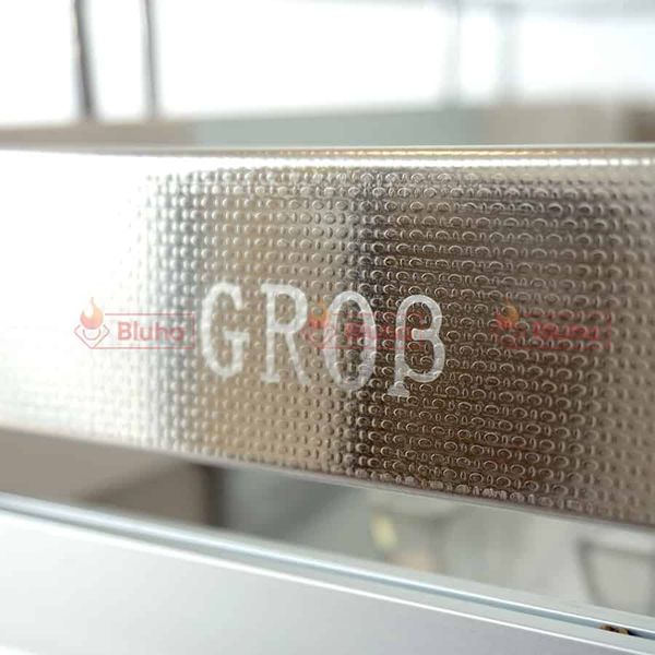 Kệ đựng bát đĩa để bàn Grob UP-50A Inox - nhựa