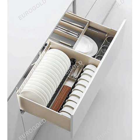 Giá bát đĩa Eurogold EUM60 hộp nhôm Anode