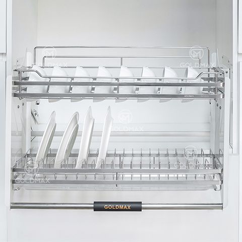 Giá bát đĩa nâng hạ GOLDMAX INOX SUS304 GN700-900M