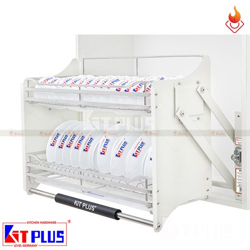 Giá bát đĩa nâng hạ Kit Plus UB PL Inox 304