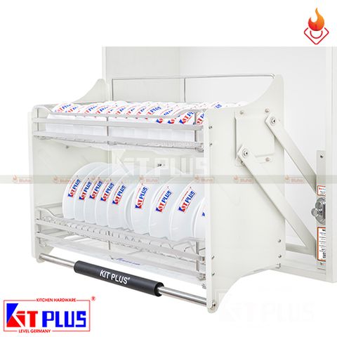 Giá bát đĩa nâng hạ Kit Plus UB PL Inox 304