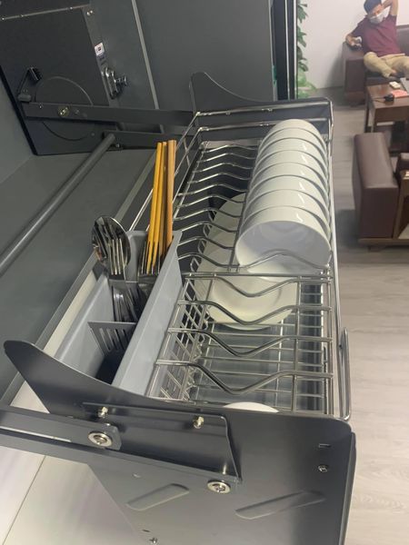 Giá bát di động Eurogold inox sus 304 nan Oval mẫu mới 2022