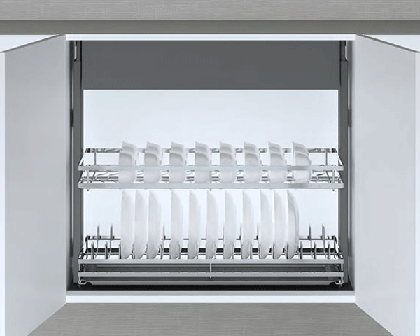 Giá bát nâng hạ điện Eurogold EMP inox 304