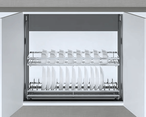 Giá bát nâng hạ điện Eurogold EMP inox 304