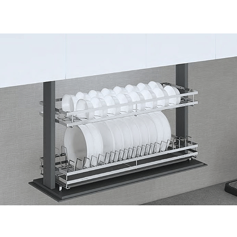 Giá bát nâng hạ điện Eurogold EMP inox 304