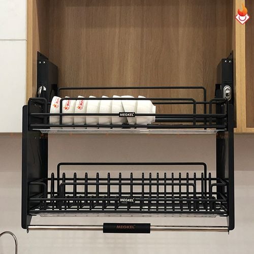 Giá bát đĩa nâng hạ Garis ML06N nan oval