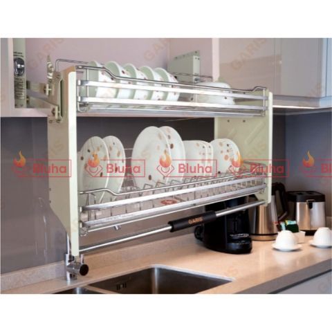 Giá bát đĩa nâng hạ Garis nan vuông GL06.60E/70E/80E/90E