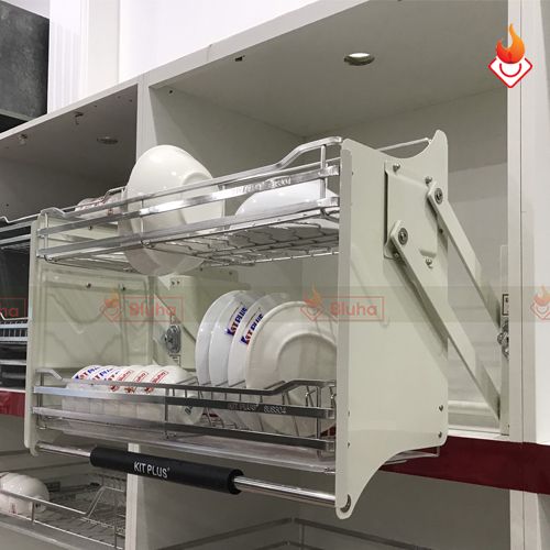 Giá bát đĩa nâng hạ Kit Plus DMIX đặc biệt inox 304