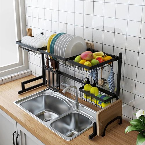 Giá để đồ trên chậu rửa bát đa năng