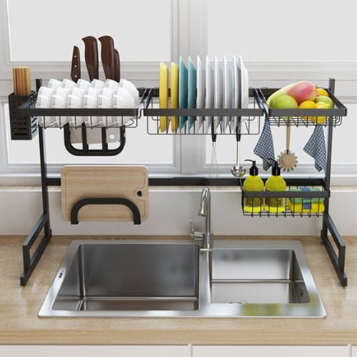 Giá để đồ trên chậu rửa bát đa năng