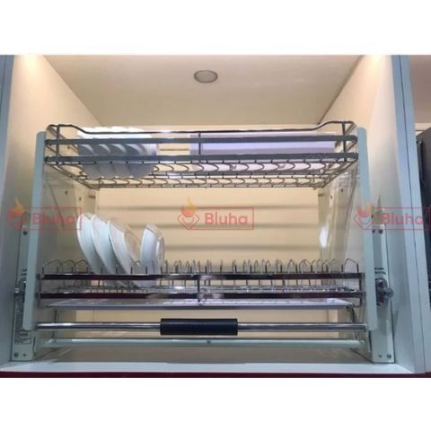 Giá bát đĩa nâng hạ EuroGold Inox 201 EUI180