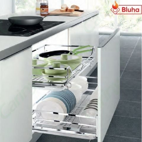 Giá xoong nồi Cariny CS25 inox sợi 304 điện hóa