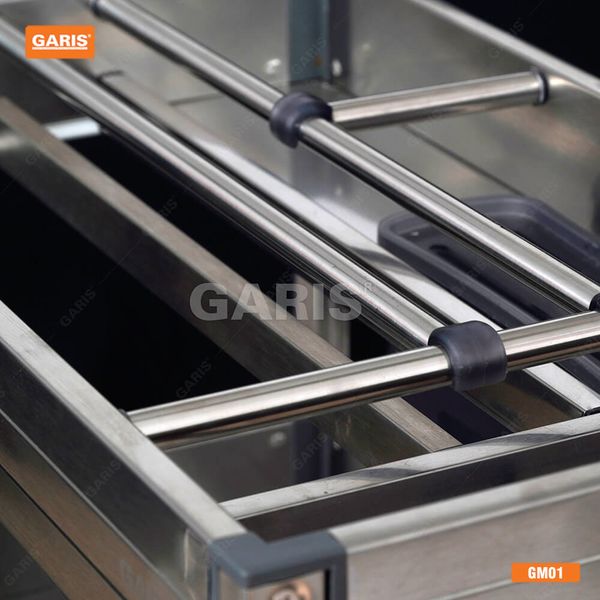 Giá chai lọ dao thớt đa năng Garis GK01 inox tấm