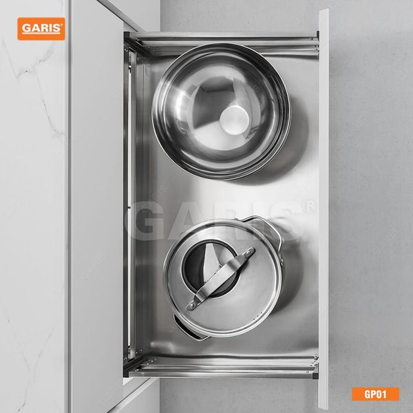 Giá xoong nồi Garis GP01 Inox tấm
