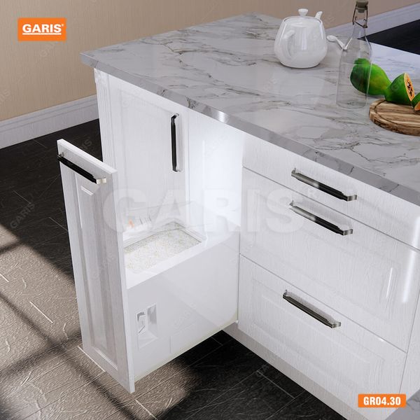 Thùng gạo Garis GR04.30  lấy gạo mặt bên