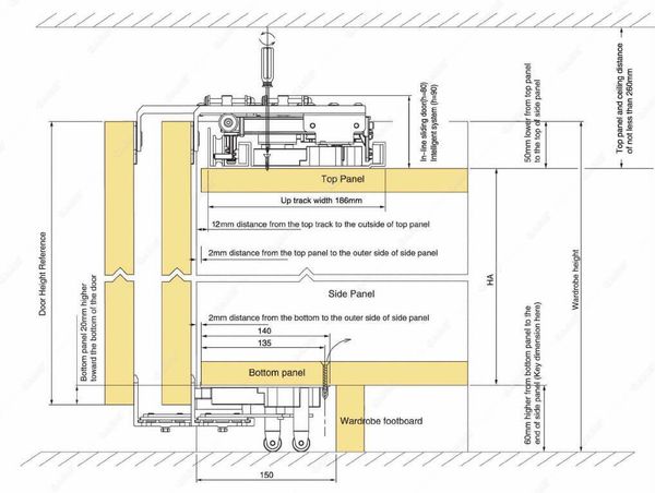 Ray trượt Garis GR65 cánh lùa phẳng