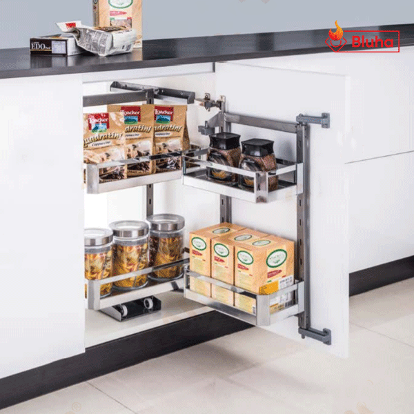 Hệ kho Garis GS02.60 2 tầng inox tấm