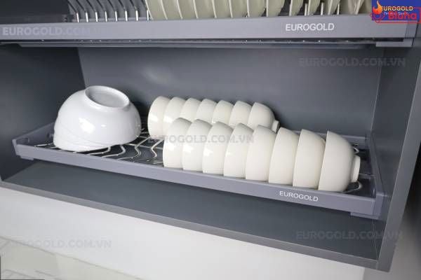 Giá bát cố định Eurogold Inox mờ Oval