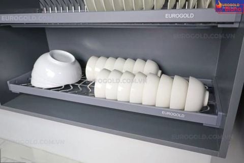 Giá bát cố định Eurogold Inox mờ Oval