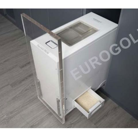 Thùng gạo Eurogold B23 âm tủ