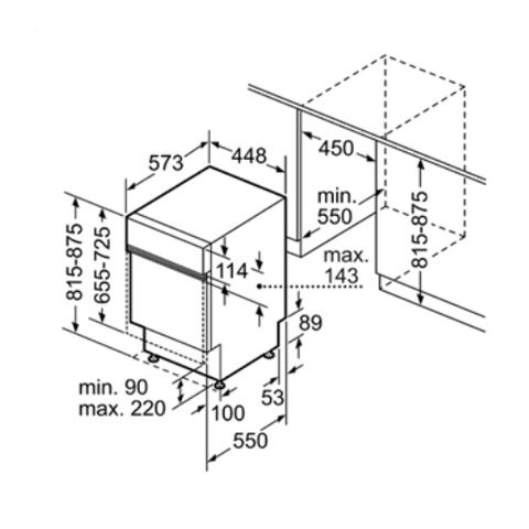 Máy rửa bát Bosch HMH.SPI50E95EU