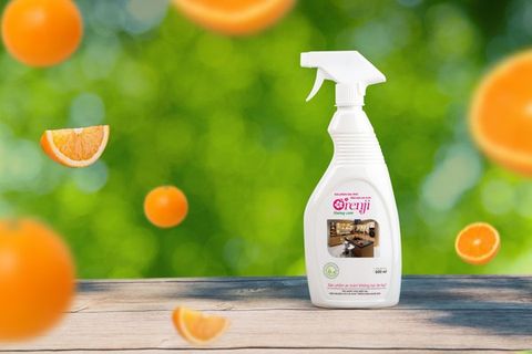 Combo Lau khử mùi Orenji công nghệ Nano từ Nhật Bản an toàn