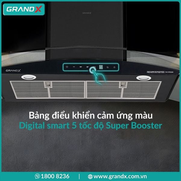 MÁY HÚT MÙI GRANDX GX H70C62B