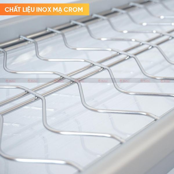 Giá bát cố định Kit Plus 2 tầng Inox 201