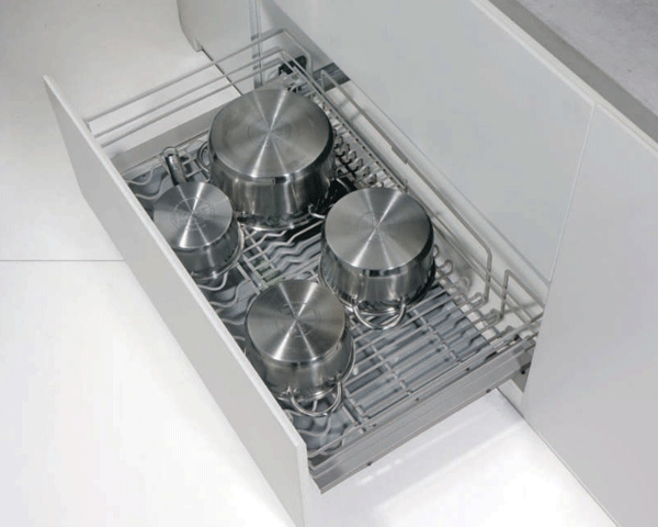 Kệ để xoong nồi Grob GOP304 inox SUS304 nan oval