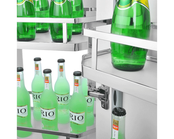 Kệ đồ khô nan dẹt đáy đặc Grob GM304 SUS304