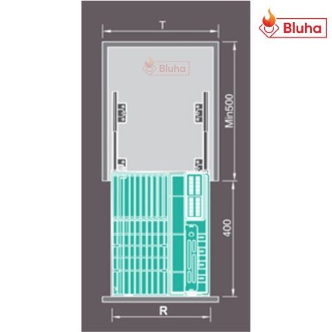Kệ gia vị, dao thớt Cariny inox sợi 304 điện hóa