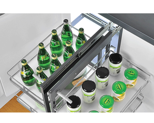 Kệ góc xoay liên hoàn Grob GM-90A âm tủ