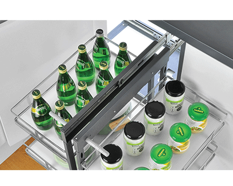 Kệ góc xoay liên hoàn Grob GM-90A âm tủ