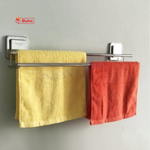 Kệ vắt khăn hai tầng không khoan tường Navado GS-5009