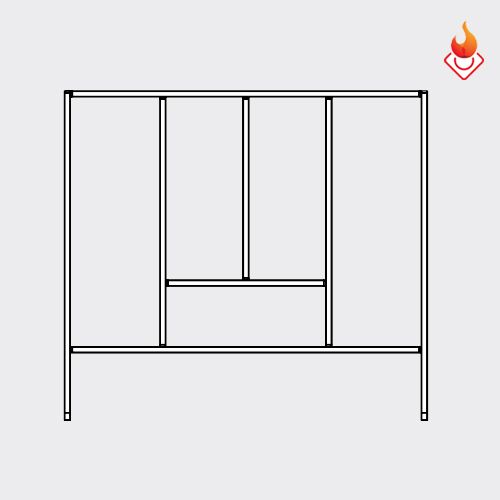 Khay chia ngăn kéo Hafele chất liệu nhôm