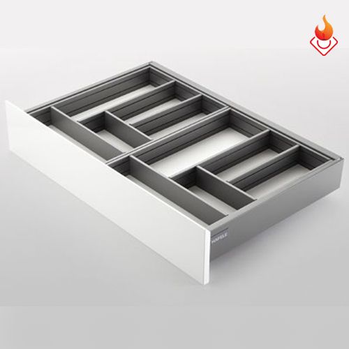 Khay chia ngăn kéo Hafele chất liệu nhôm