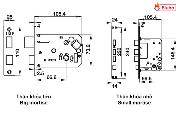Khóa điện tử Hafele EL7700-TCS