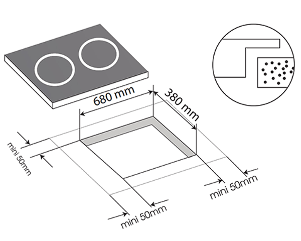 Bếp điện từ Grob GII-7345