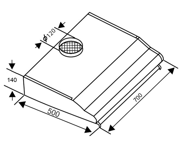 Máy hút mùi Grob GH-CL700